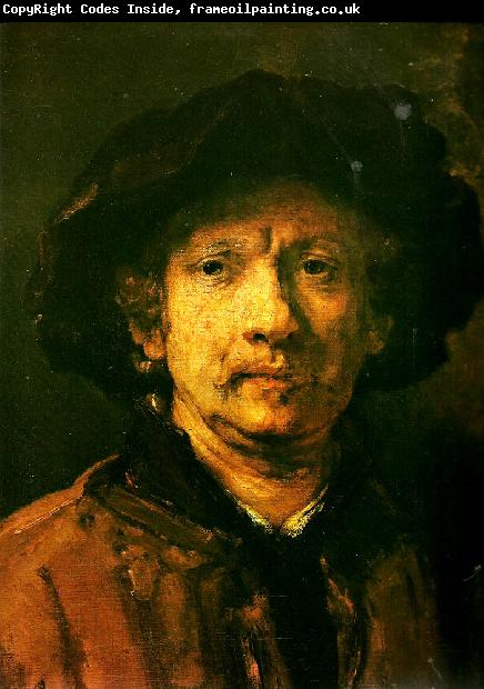 Rembrandt van rijn sjalvportratt